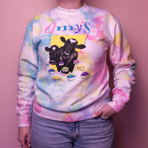 Amy's 1989 RAINBOW Tie-Dye Sweatshirt