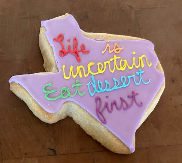 Texas Shortbread Cookies Pack (4 ct)