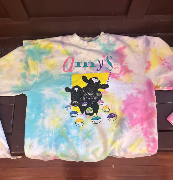 Amy's 1989 RAINBOW Tie-Dye Sweatshirt